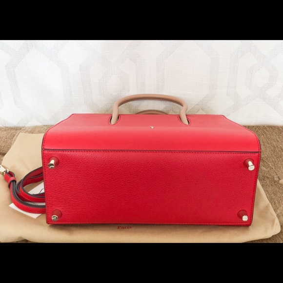 Sold Christian Louboutin Paloma Medium Red Tote - Picture 6 of 8